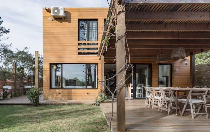 Casa en alquiler de tres dormitorios en Montoya, La Barra
